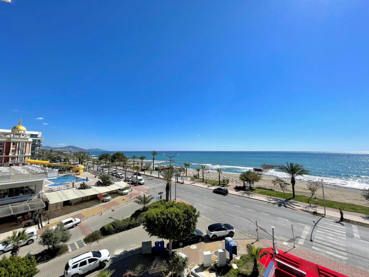 Sa Apartments! Beachfront Apartment With Sea View & Pool Αλάνια Εξωτερικό φωτογραφία