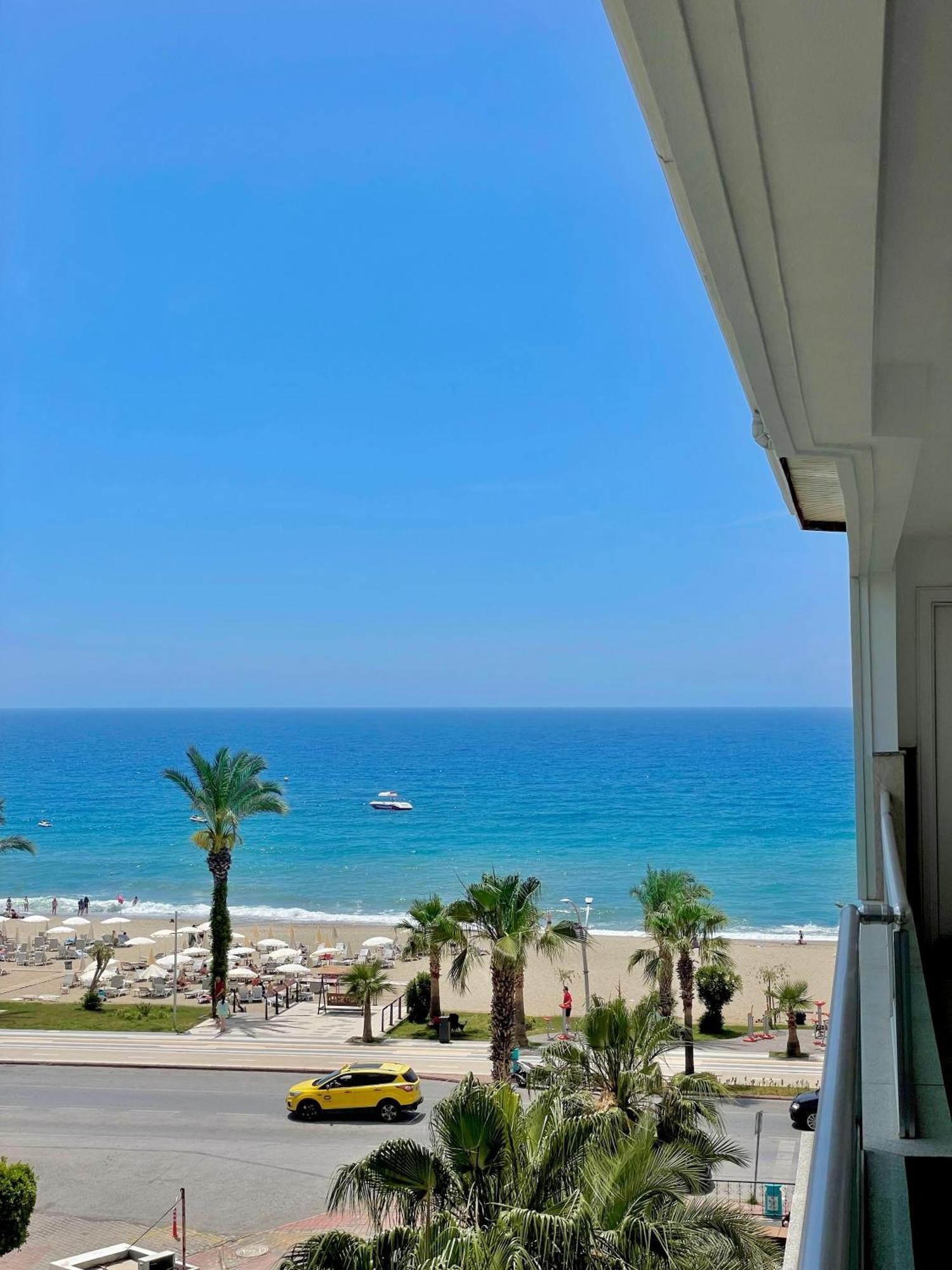 Sa Apartments! Beachfront Apartment With Sea View & Pool Αλάνια Εξωτερικό φωτογραφία