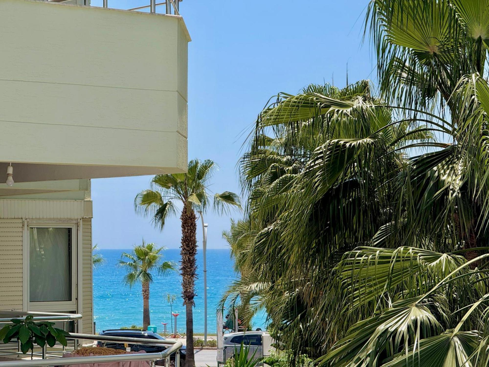Sa Apartments! Beachfront Apartment With Sea View & Pool Αλάνια Εξωτερικό φωτογραφία