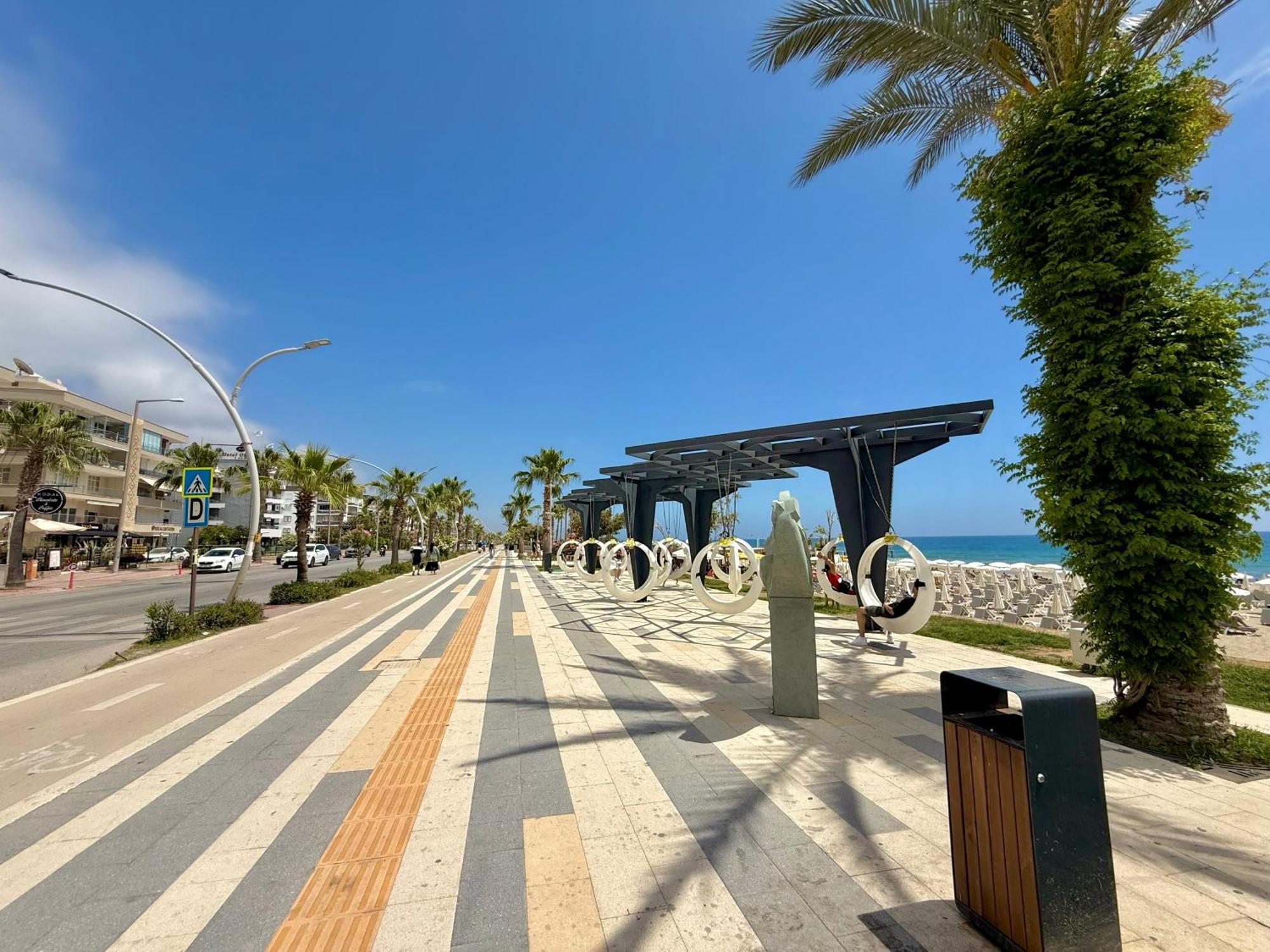 Sa Apartments! Beachfront Apartment With Sea View & Pool Αλάνια Εξωτερικό φωτογραφία
